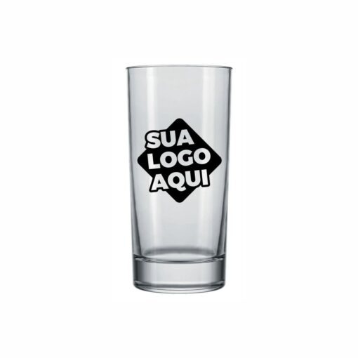 Copo de Vidro Personalizado Atol 320