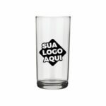 Copo de Vidro Personalizado Cylinder Long Drink 300ml