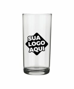 Copo de Vidro Personalizado Cylinder Long Drink 300ml