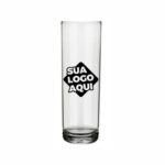Copo de Vidro Personalizado Cylinder Long Drink 320ml