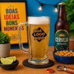 Caneca de Vidro Personalizada Taberna 600ml