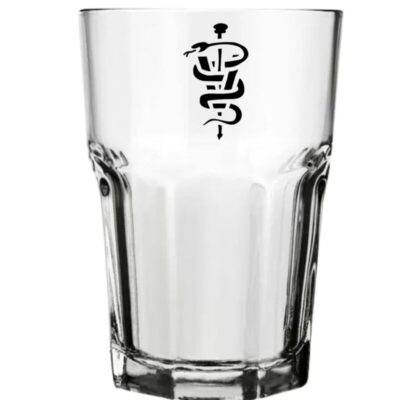 Copo de Vidro Personalizado Bristol 410ml