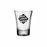 Copo de Vidro Personalizado Dose 60ml