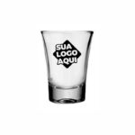 Copo de Shot de Vidro Personalizado
