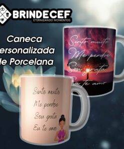 Canecas de Porcelana Personalizadas