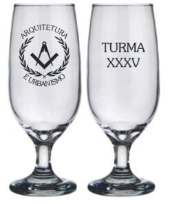 Taça de Vidro de Cerveja Personaliza