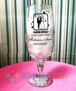 Taça de Vidro Personalizada para Cerveja - Floripa 300ml 3