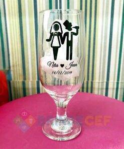 Taça de Vidro Personalizada para Cerveja - Floripa 300ml 2