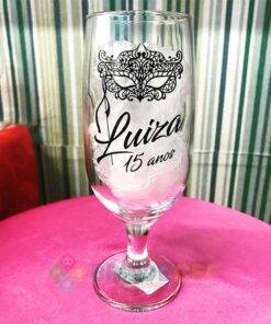 Taça de Vidro Personalizada para Cerveja - Floripa 300ml 1