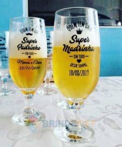 Taça de Vidro Personalizada para Cerveja - Floripa 300ml 5