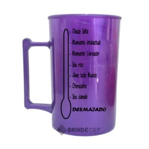 Caneca de Acrílico Personalizada Perolada 400ml 2