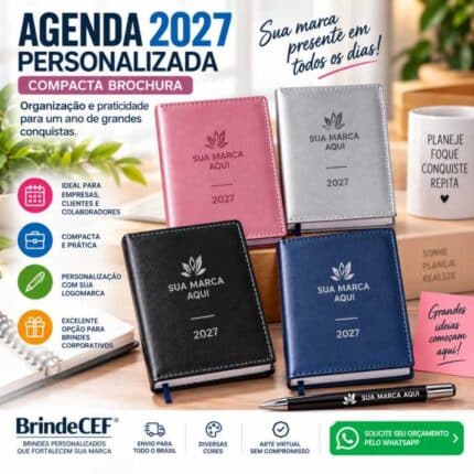Agenda 2027 Personalizada Compacta Brochura