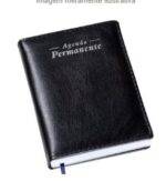 Agenda Compacta Lisa Preta
