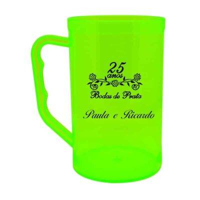 canecas de 300 ml neon