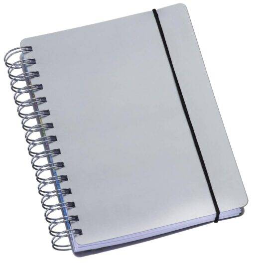 agenda 2019 compacta aspiral cinza