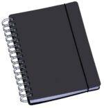 Agenda com aspiral capa plastica 2024