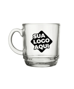 Caneca de Vidro Personalizada Aspen