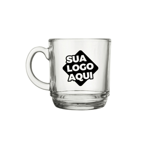 Caneca de Vidro Personalizada Aspen