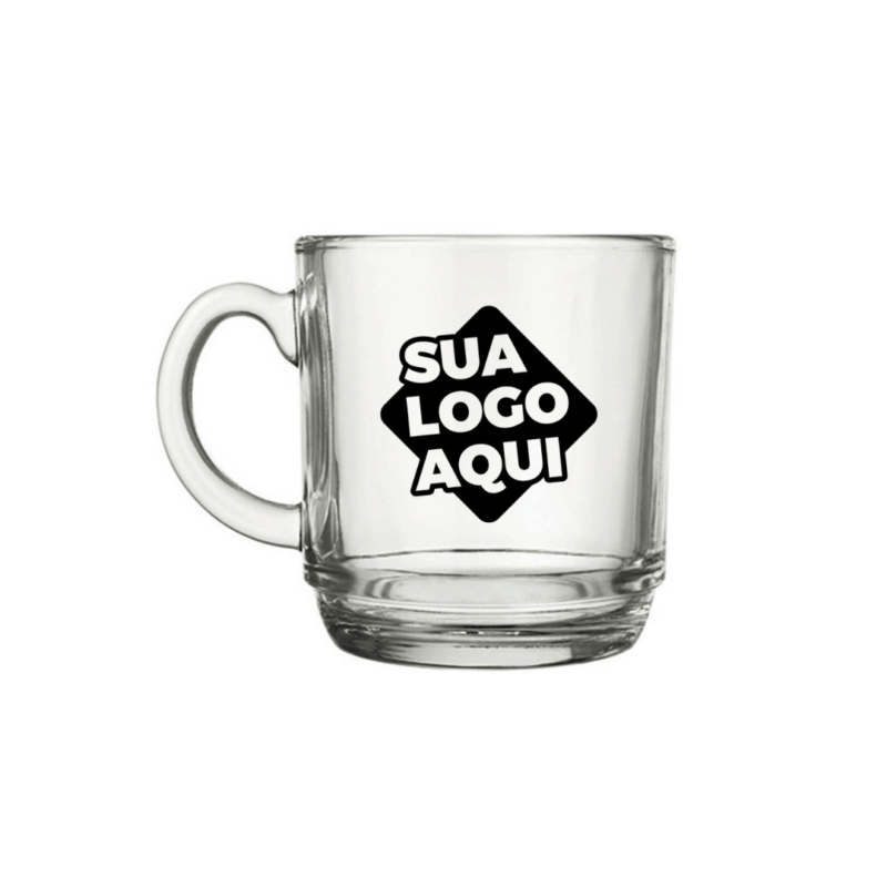 Caneca de Vidro Personalizada Aspen