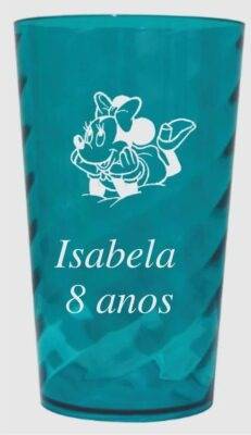 Copo twister personalizado 550 ml sabela 8 anos