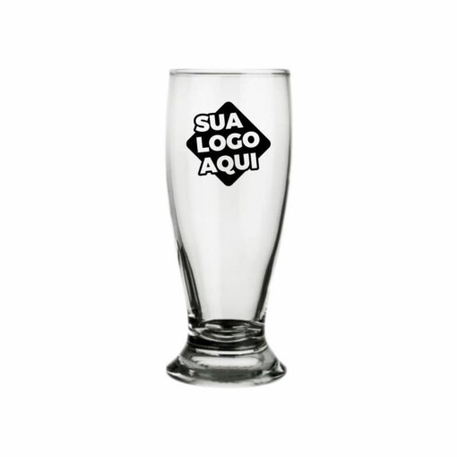 Copo Munich 200ml de Vidro de Cerveja Personalizado
