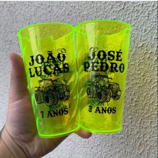 Copo Twister de acrilico Personalizado