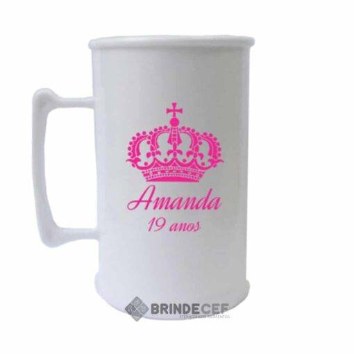 Caneca de Chopp Personalizada 400ml