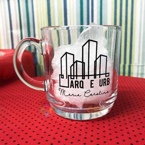 Caneca de Vidro Aspen Arquitetura e Urbanismo