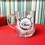 Caneca de Vidro Aspen Cha da Olivia