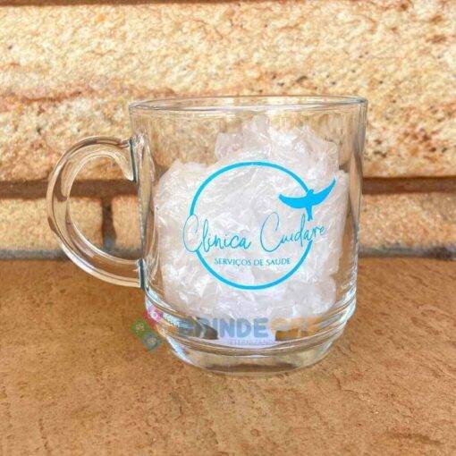 caneca de vidro aspen clinica cuidare