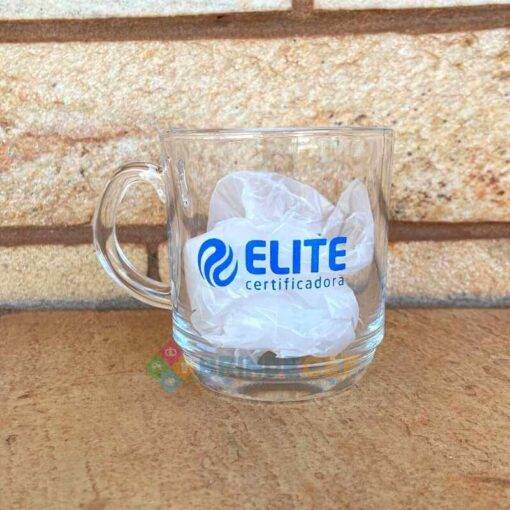 caneca de vidro aspen elite certificadora