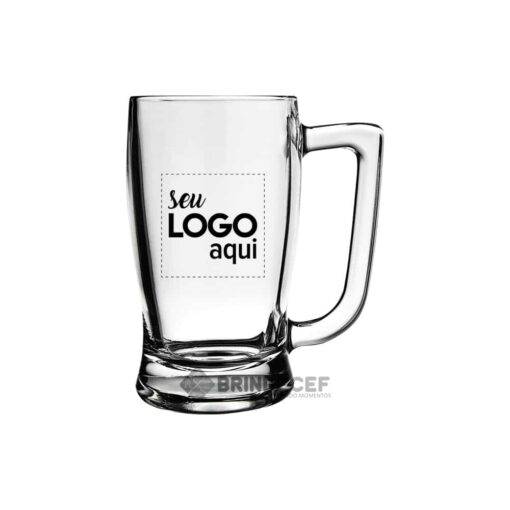 caneca de vidro personalizada taberna 340ml