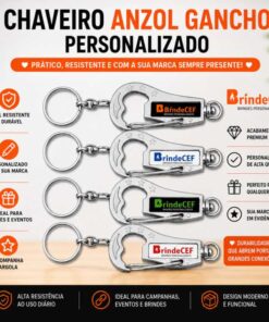 Chaveiros personalizados Anzol Gancho