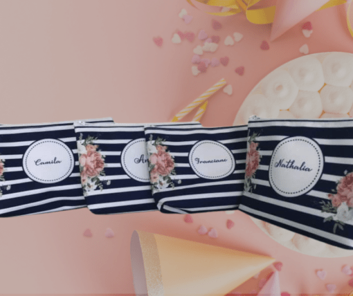 Necessaire Personalizada para Lembrancinhas de Casamento