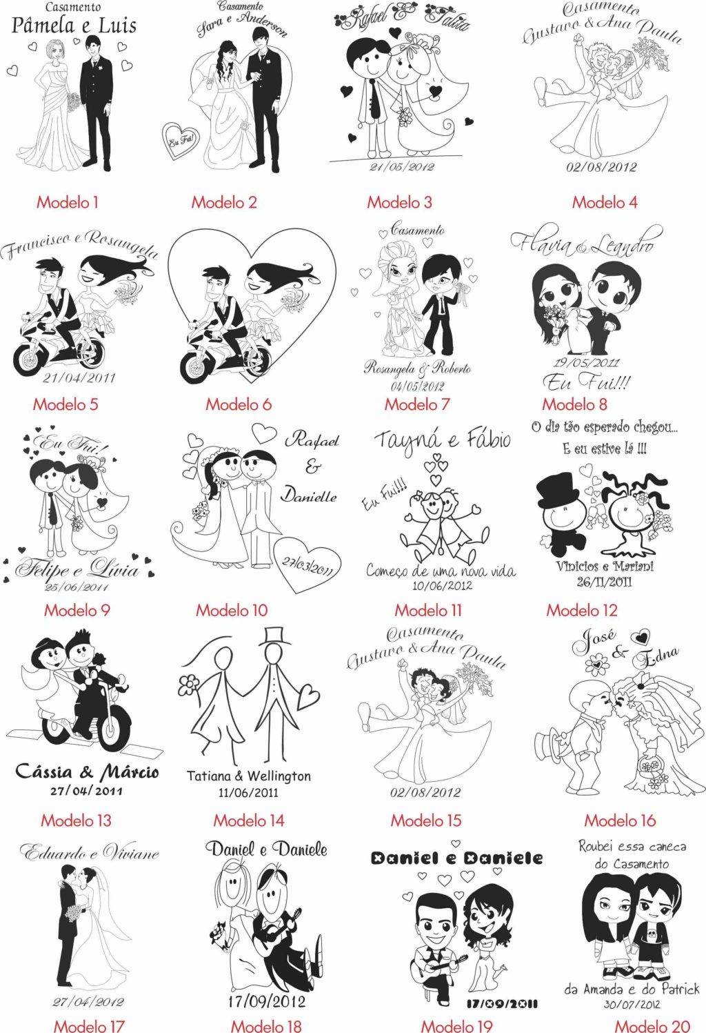 ideias de personalização para casamento