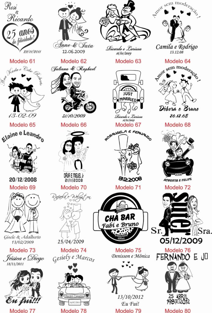 Ideias de Personalização para casamento 4