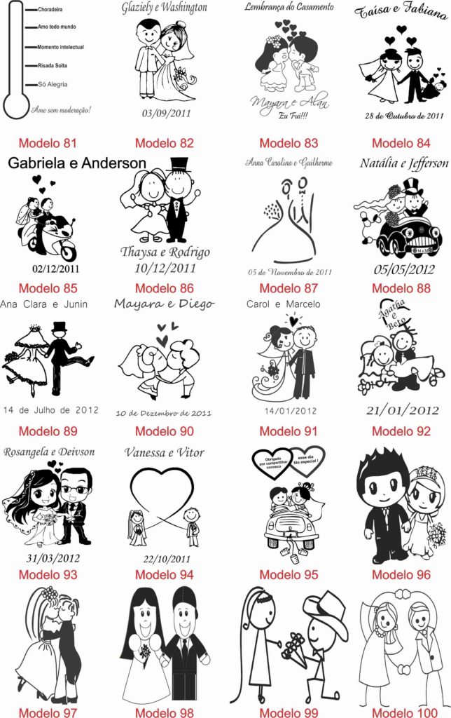 Ideias de Personalização para casamento 5