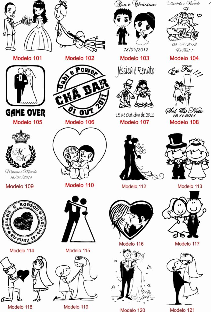 Ideias de Personalização para casamento 6