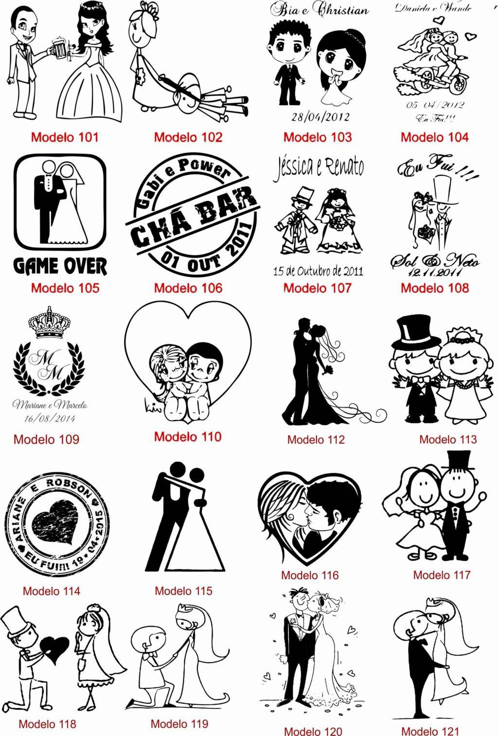 ideias de personalização para casamento