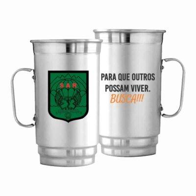 Canecas de Aluminio Personalizadas 500 ml