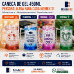 Canecas de Gel Personalizadas 450ml