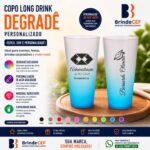 Copo Long Drink Degrade Personalizado