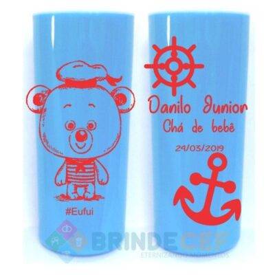 Copos Long Drink para Cha de Bebe