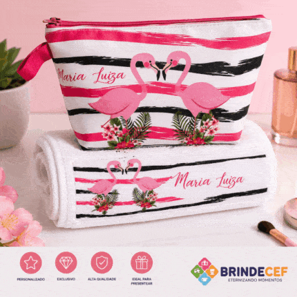 Kit Necessarie Personalizada e Toalhinha Personalizada