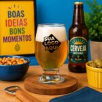 Taça de Cerveja Personalizada Paulista de Vidro 300ml