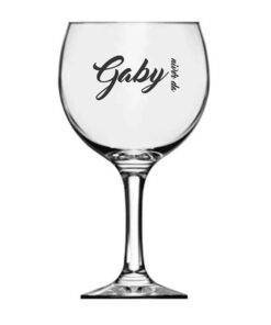 Taça de Vidro de Gin 600ml Personalizada
