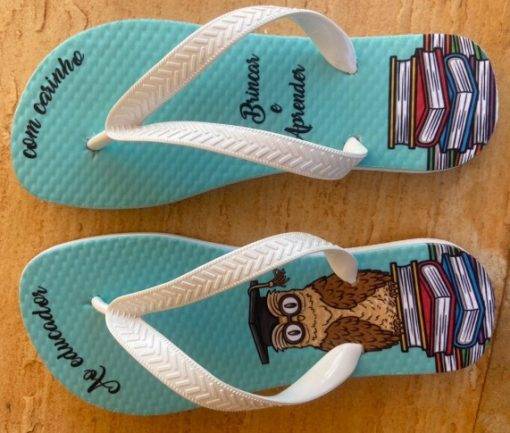 chinelo Personalizado sublimado personalizado