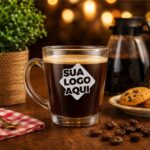 Caneca de Vidro Personalizada Tarsila 300ml