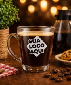 Caneca de Vidro Personalizada Tarsila 300ml