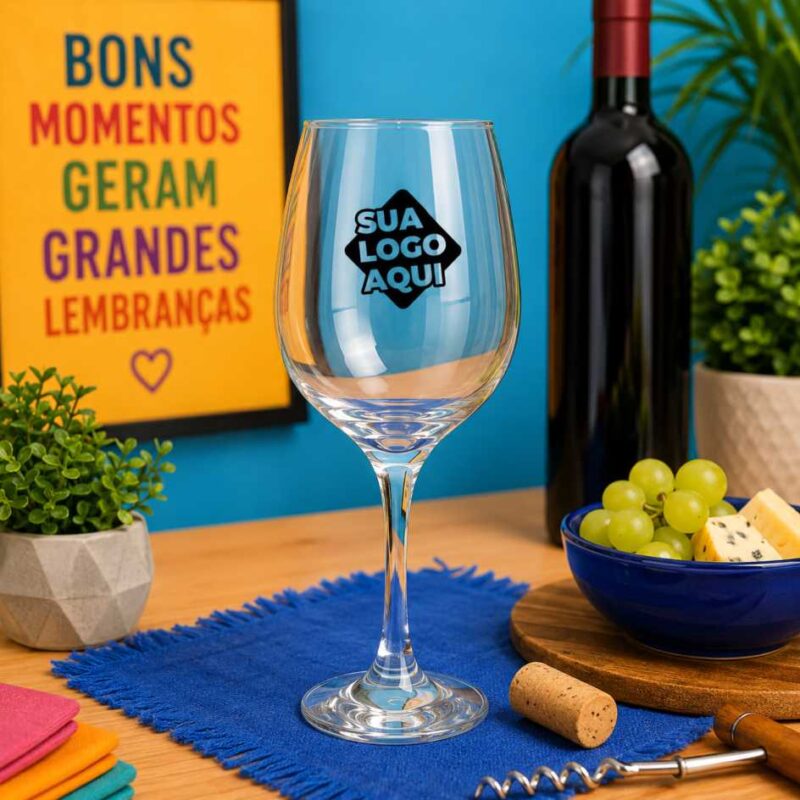 Taça de Vidro Personalizada Barone 385ml